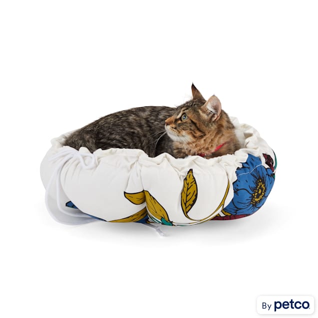 Floral cat bed sale