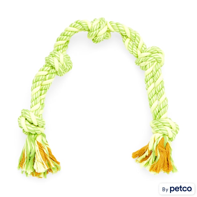 Leaps & Bounds Blue Knotted Rope Dog Toy, XX-Large - Carousel image #1