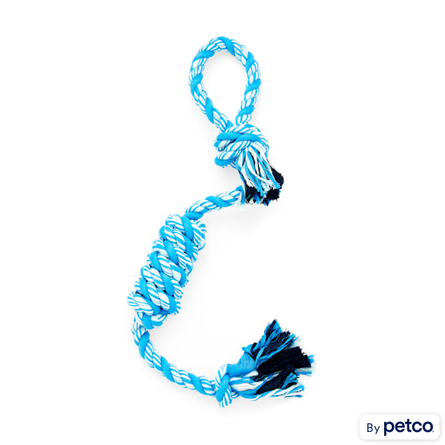 Leaps & Bounds Blue Twisted Rope Dog Toy, XX-Large - Carousel image #1