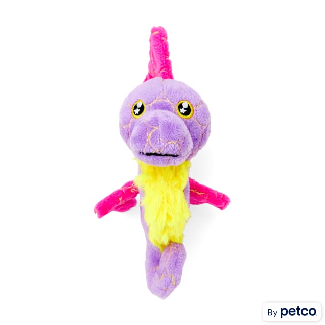 Leaps Bounds Ruffest Tuffest Multicolor Seahorse Tough Plush