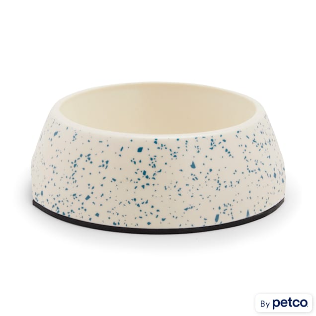 EveryYay Dining In Speckled Stainless-Steel Dog Bowl, 1.75 Cups - Carousel image #1