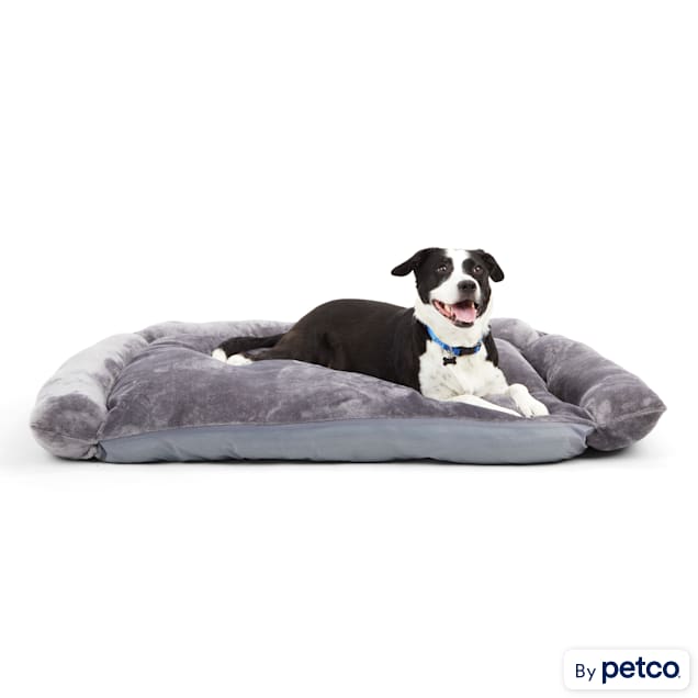 EveryYay Snooze Fest Grey Sofa Bed for Dogs, 48" L X 36" W - Carousel image #1