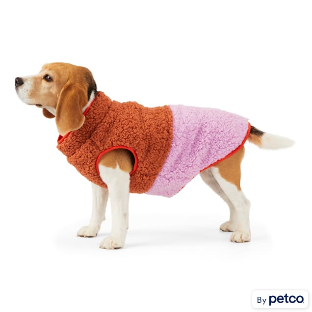 Puppy fleece coat discount