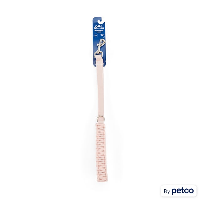 YOULY The Bohemian Pink Macrame Dog Leash, 6 ft. - Carousel image #1