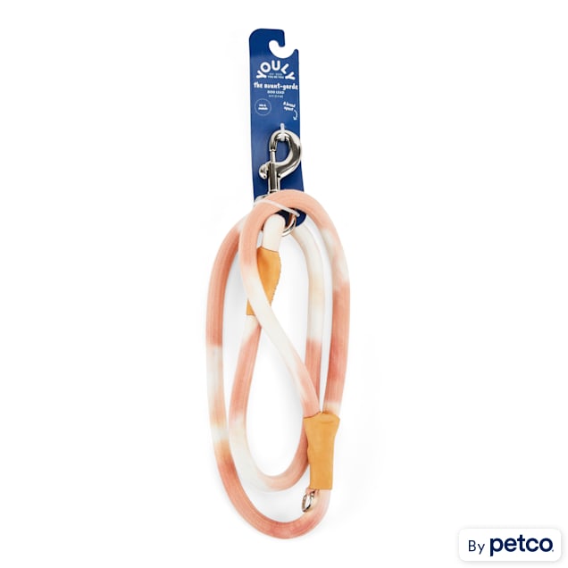 YOULY The Avant Garde Pink Tie-Dye Dog Leash, 4 ft. - Carousel image #1