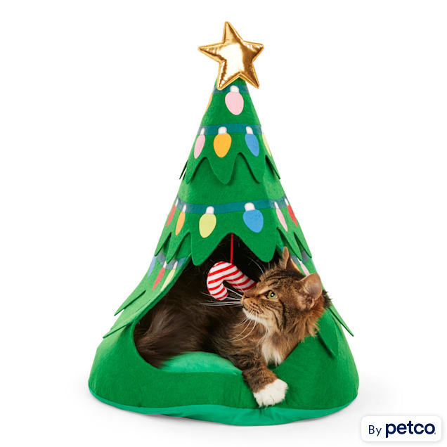 Christmas tree shop cat house