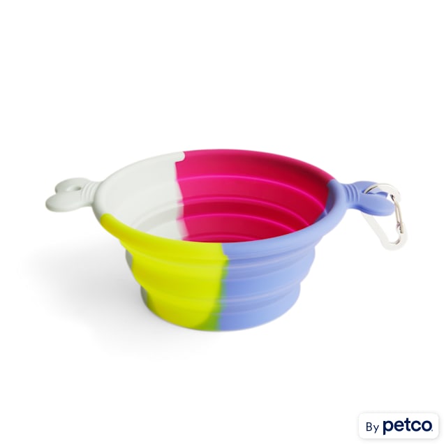 Silicone Collapsible Dog Bowl