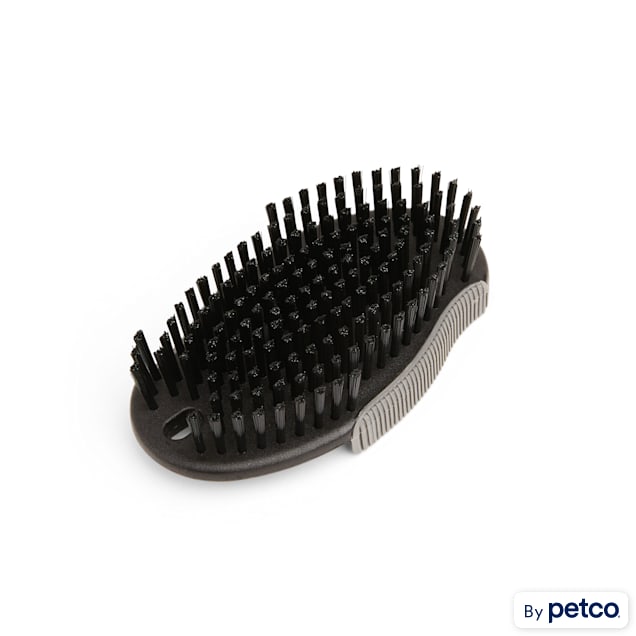 Well & Good Black Oval Bristle Dog Brush