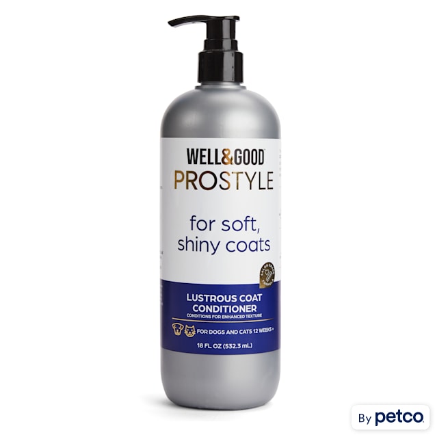 Well & Good ProStyle Lustrous Coat Conditioner for Pets, 18 fl. oz. - Carousel image #1