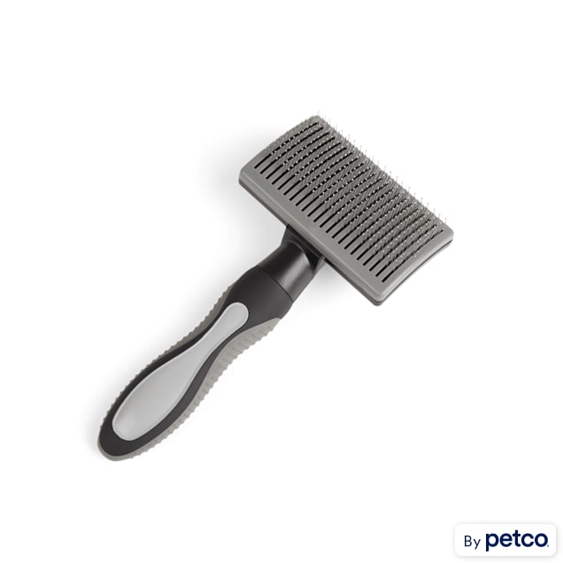 18 Inch Short Handle Soft Bristle Wash Brush - Grey