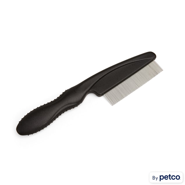 Metal flea comb for cats top