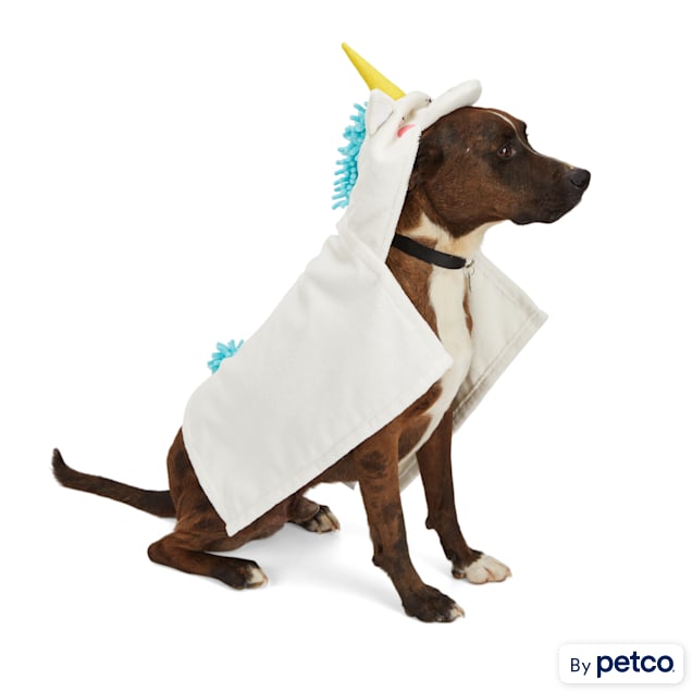 Well & Good Unicorn Hooded Dog Towel, Small/Medium - Carousel image #1