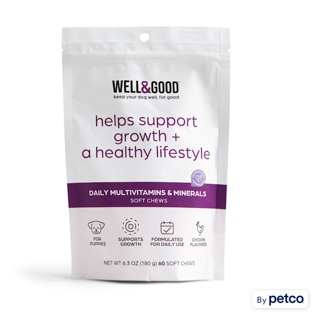 Puppy deals vitamins petco