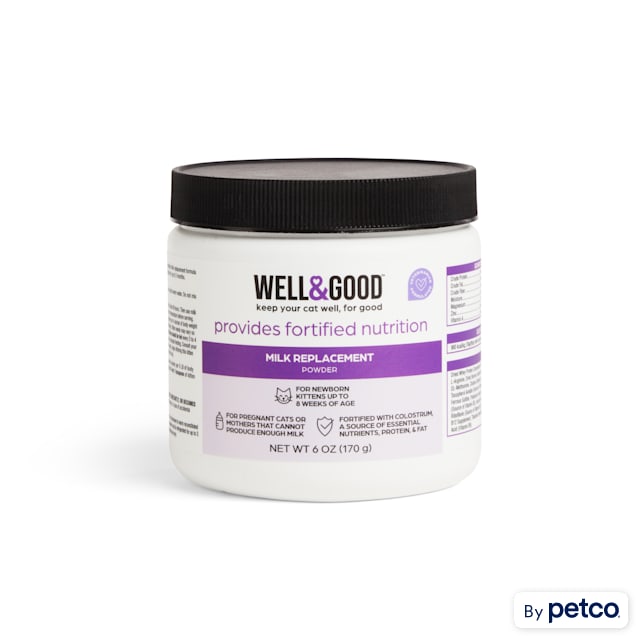Well and good new arrivals kitten milk replacer