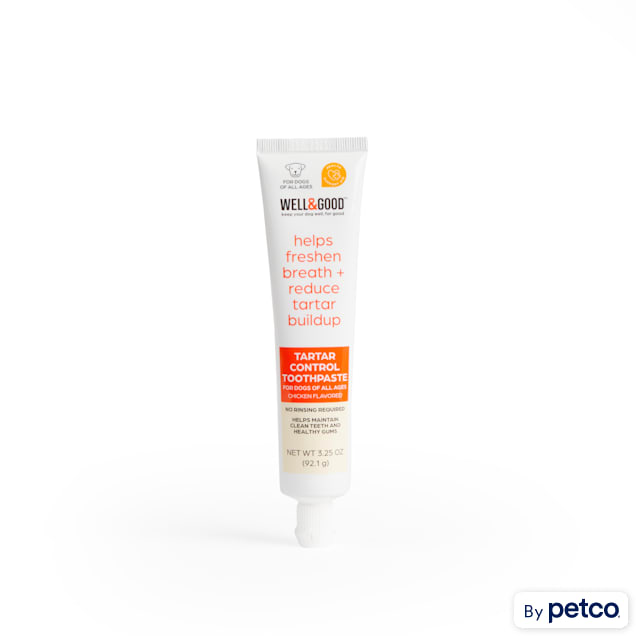 Well & good tartar control toothpaste top