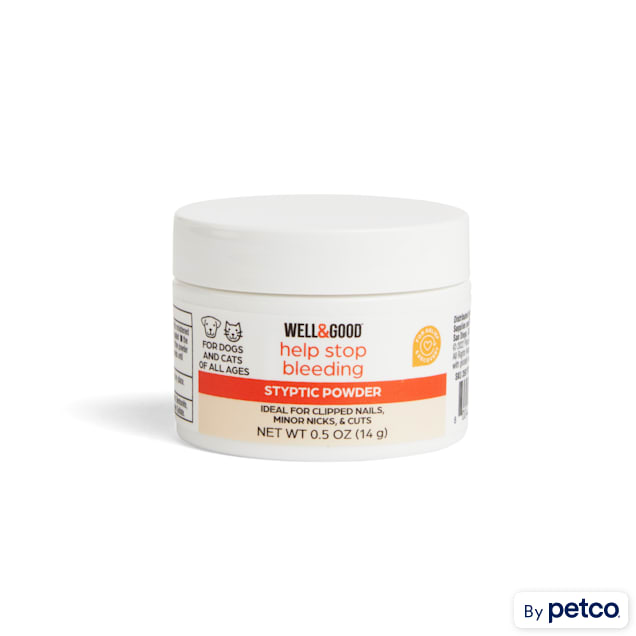 Well Good Dog Cat Styptic Powder 0.5 oz. Petco
