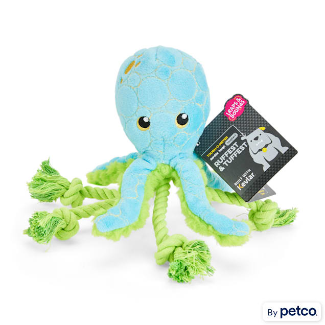 Octopus Tough Plush Dog Toy