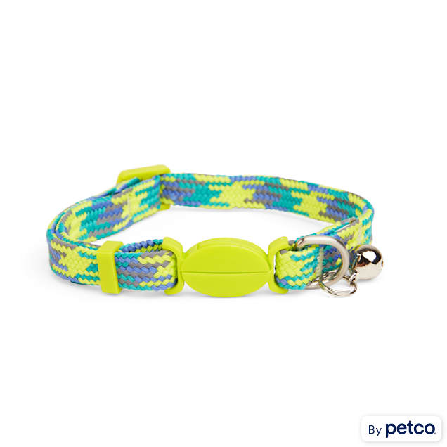 YOULY Green Rope Cat Collar