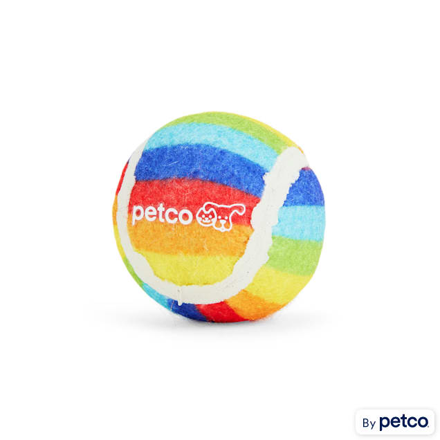 Pride month special rainbow ball dog interactive toy is
