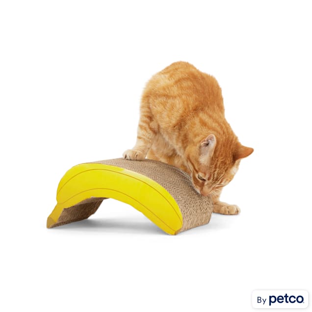 EveryYay Cardboard Banana Cat Scratcher - Carousel image #1