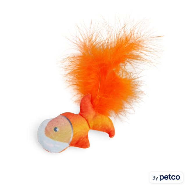 Leaps Bounds Goldfish Catnip Refill Cat Toy Petco