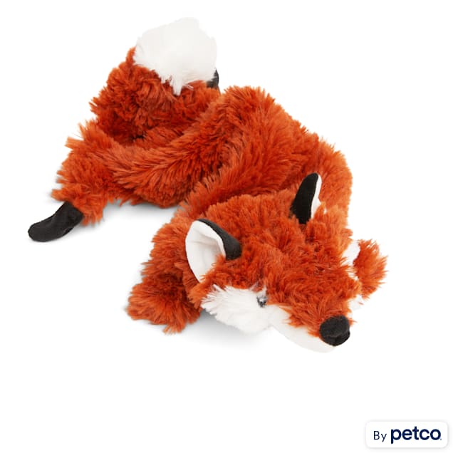 Leaps & Bounds Wildlife Fox Dog Toy, Small