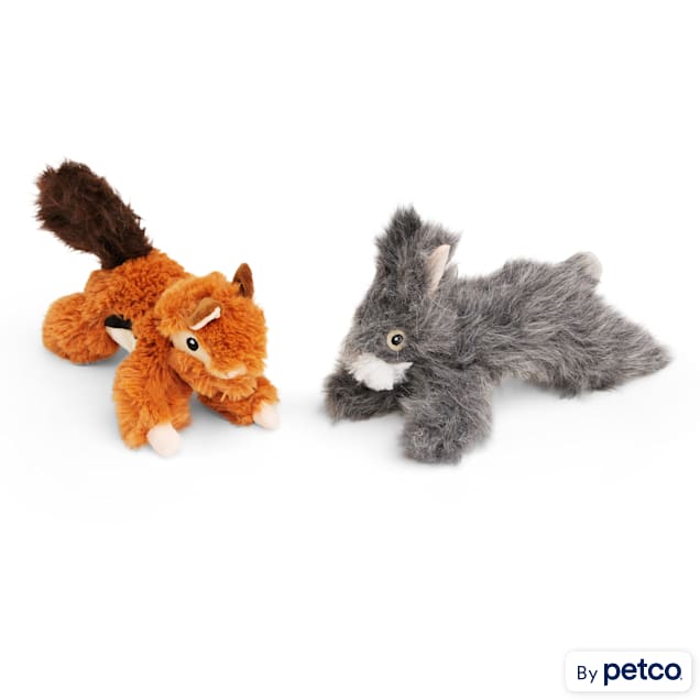 Leaps & Bounds Wildlife Fox Dog Toy, Small