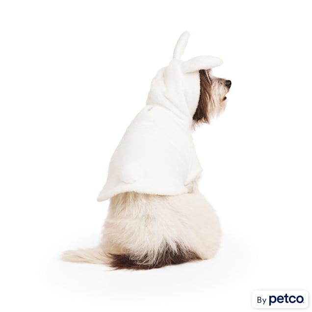 YOULY Ivory Easter Bunny Dog Hoodie, XSmall Petco