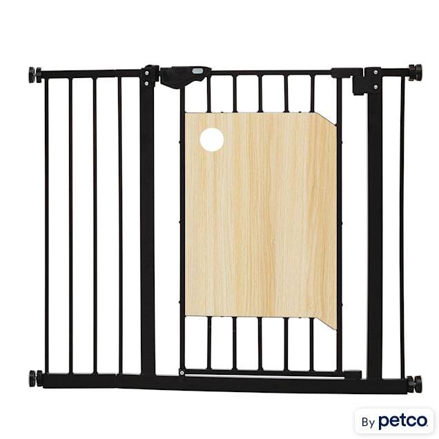 EveryYay In The Zone Extra-Tall Walk-Through Pet Gate, 29-50 W X 41 H