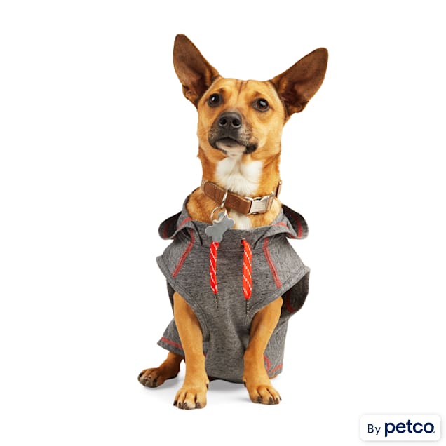 Reddy Hooded Tank for Dogs, Small, Black Petco