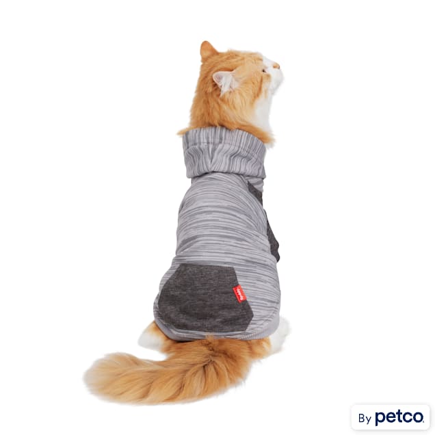 Reddy Grey Cat Hoodie Small Medium