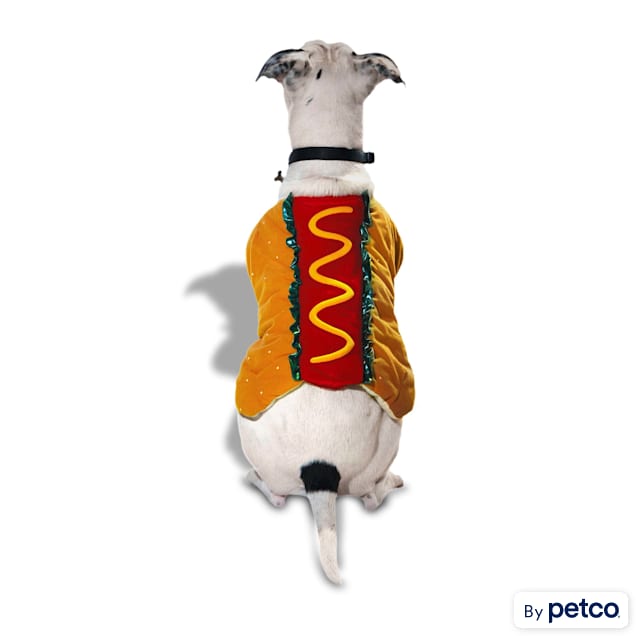 Hot dog halloween costume for dogs sales