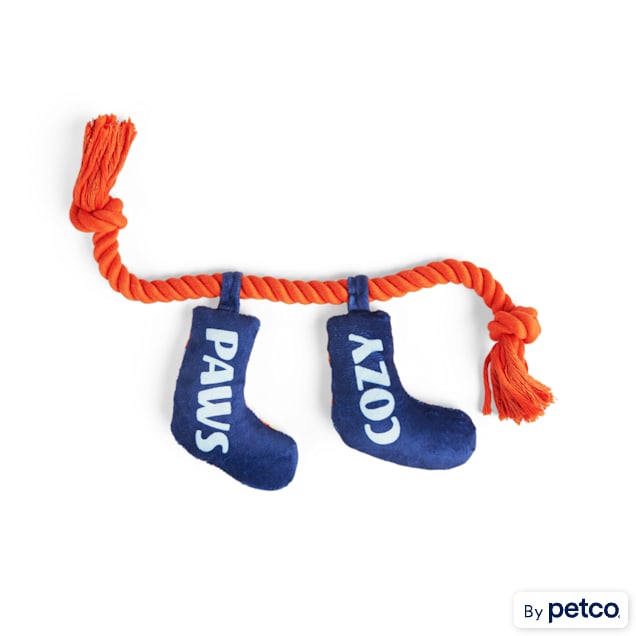 Petco Cozy Socks Dog Toy, Medium - Carousel image #1