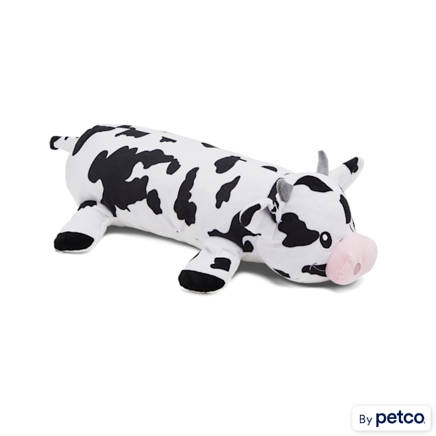 Leaps & Bounds Plush Cow Dog Toy, XX-Large | Petco