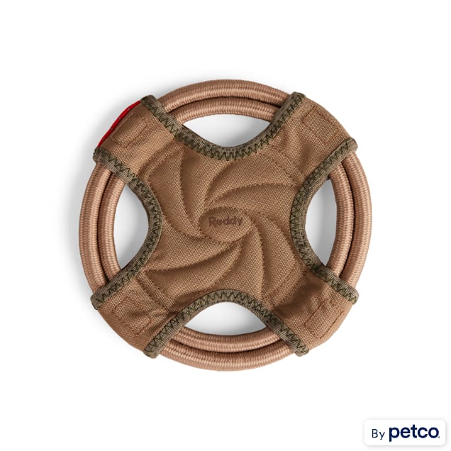 Reddy Tan On-the Go Rope Flyer Dog Toy, Small - Carousel image #1