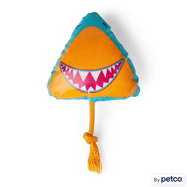 Leaps & Bounds Plush Shark Dog Toy, Medium - Carousel image #1