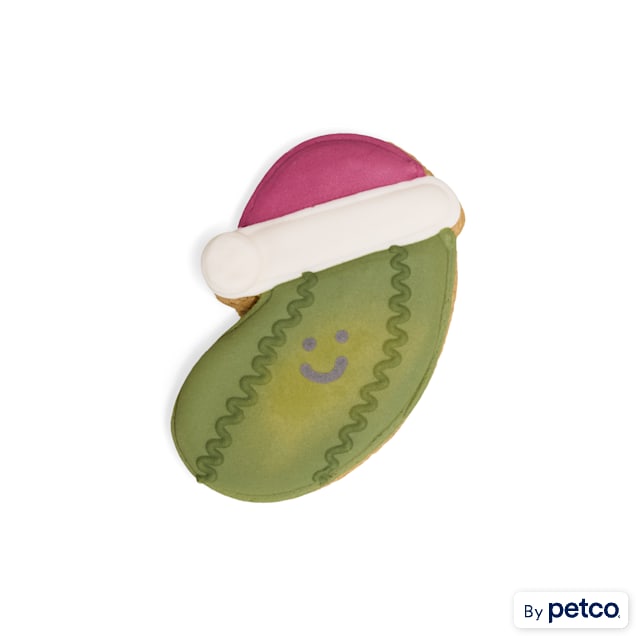 Merry Makings Pickle Dog Cookie , 2.12 oz. - Carousel image #1