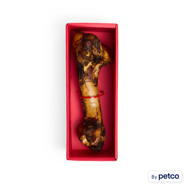 Merry Makings Mammoth Bone in A Red Gift Box Dog Treats 2 lbs. Petco