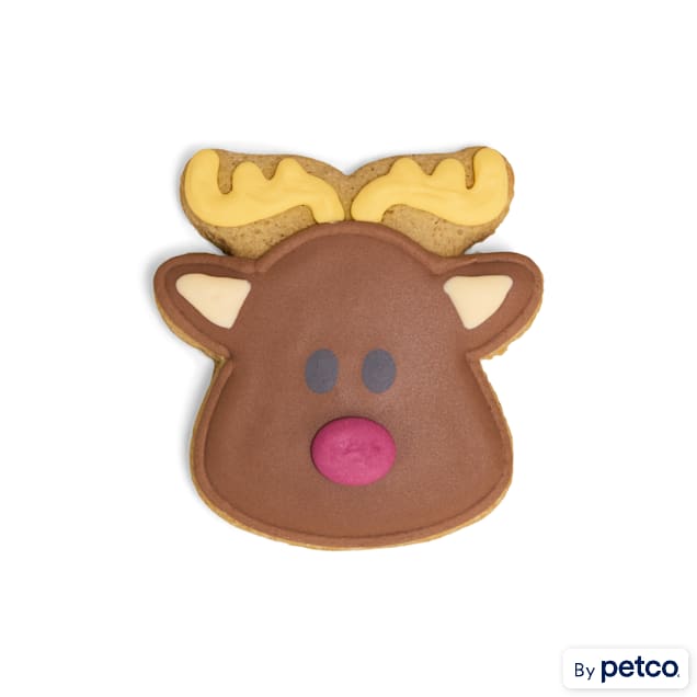 Merry Makings Reindeer Dog Cookie, 2.12 oz. - Carousel image #1