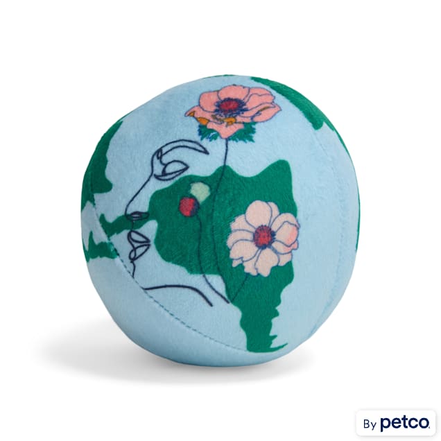 Started As A Bottle Plush Earth Day Dog Toy, X-Small - Carousel image #1