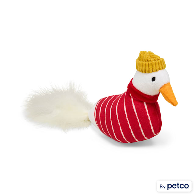 Started As A Bottle Seagull Kicker Cat Toy, Small - Carousel image #1