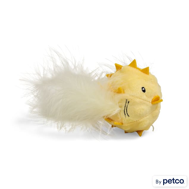 Started As A Bottle Pufferfish Cat Toy, X-Small - Carousel image #1
