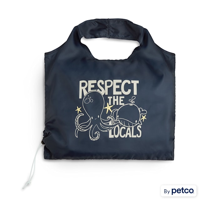 Started As A Bottle Whale Packable Reusable Bag - Carousel image #1