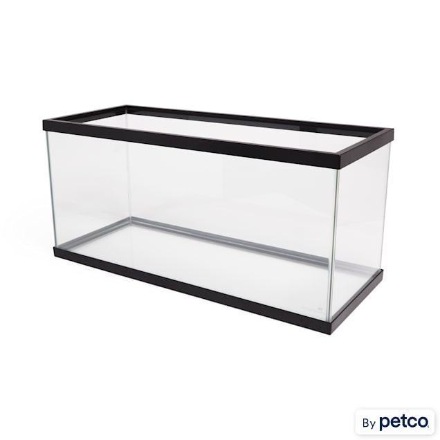Imagitarium Long Open-Glass Aquarium Tank, 20 Gallon - Carousel image #1