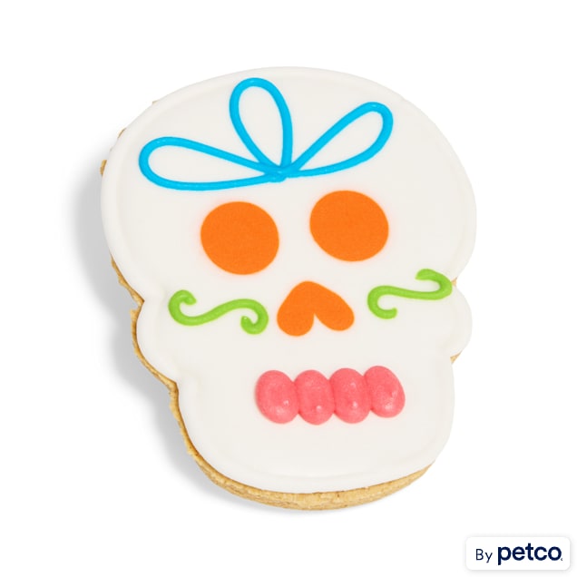 Bootique Skull-Shaped Cookie Treat for Dogs, 2.12 oz. - Carousel image #1