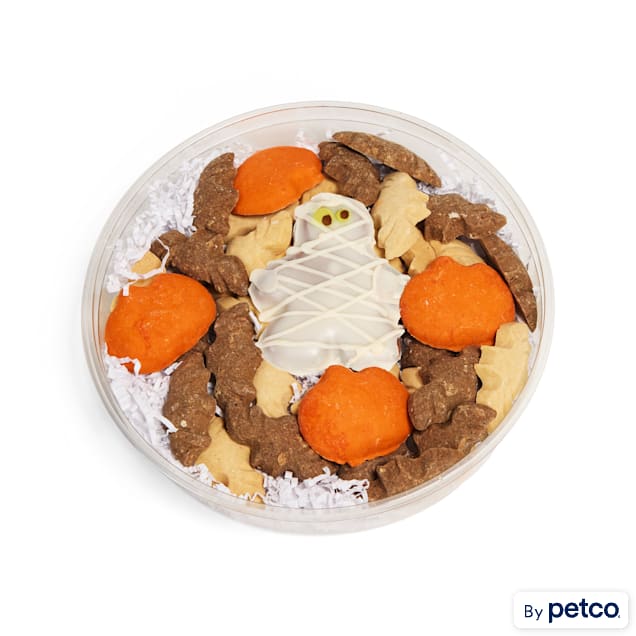 Bootique Halloween-Themed Assorted Cookies Treats for Dogs, 7 oz. - Carousel image #1