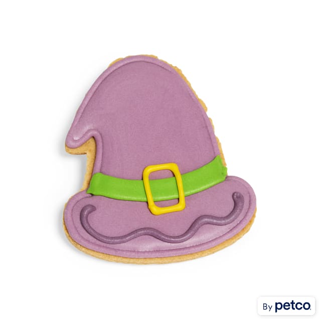 Bootique Witch Hat Shaped Cookie Treat for Dogs, 2.12 oz - Carousel image #1