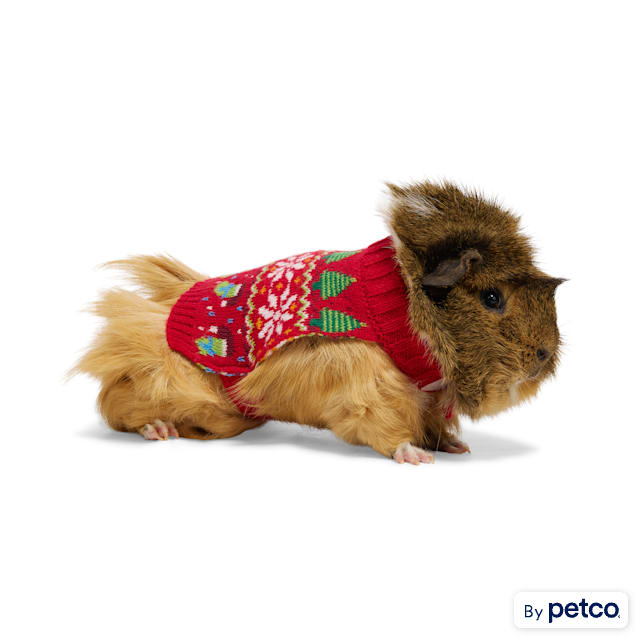 Merry Makings Fair Isle Small Animal Sweater - Carousel image #1