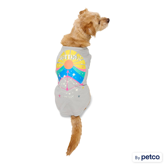 YOULY Sagittarius Zodiac Sign Pet T-Shirt, Small - Carousel image #1