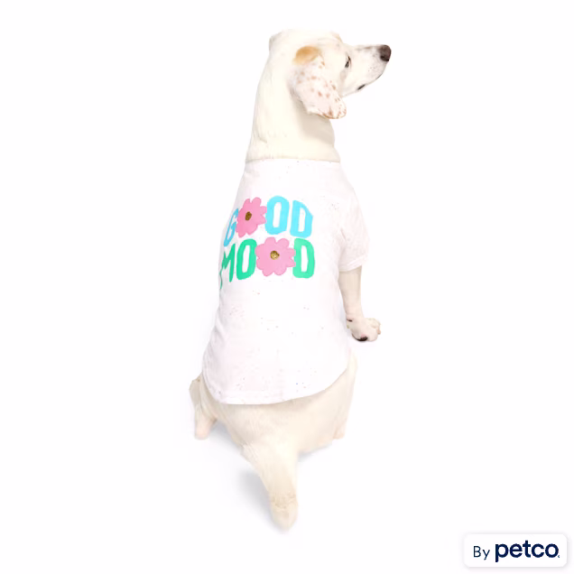YOULY Good Mood Pet T-Shirt, XX-Small - Carousel image #1
